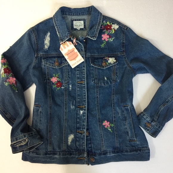 wax jeans denim jacket